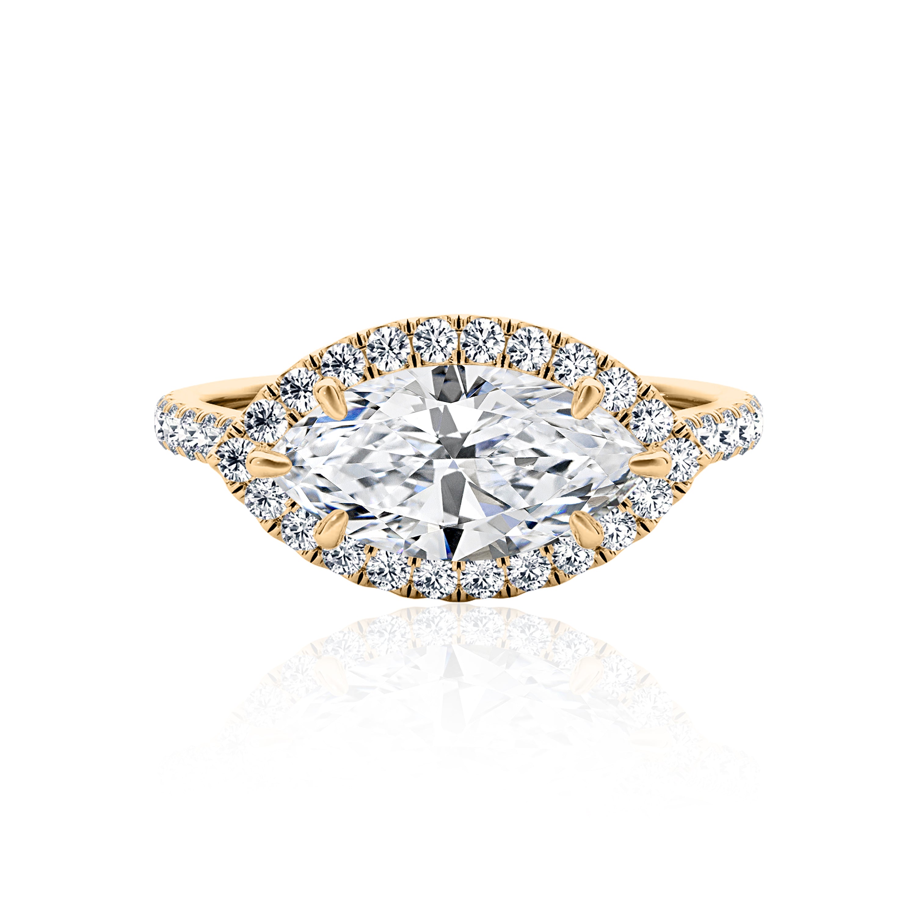 #Metal_14K Yellow Gold#Shape_Marquise#Metal_18K Yellow Gold