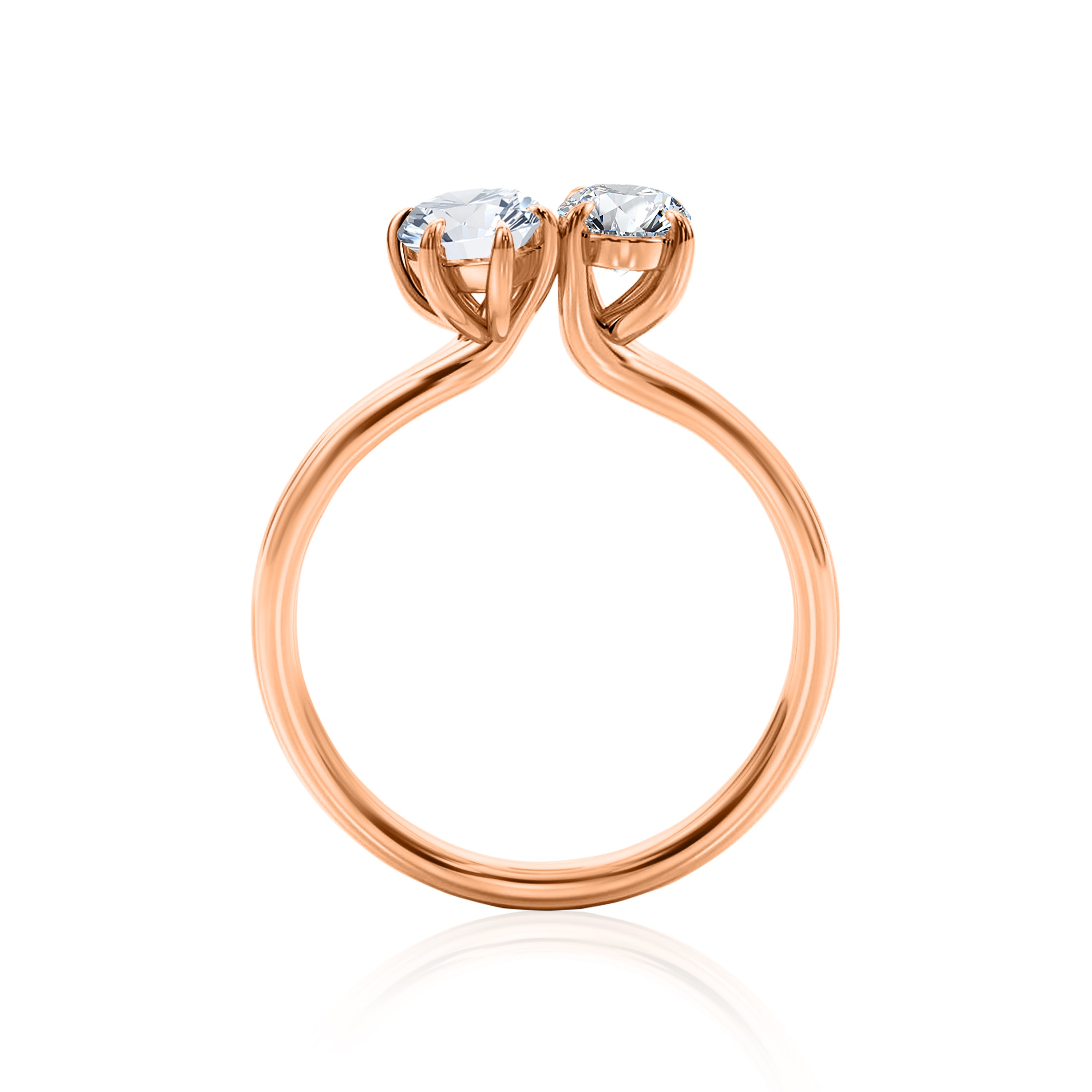 #Metal_14K Rose Gold#Shape_Marquise