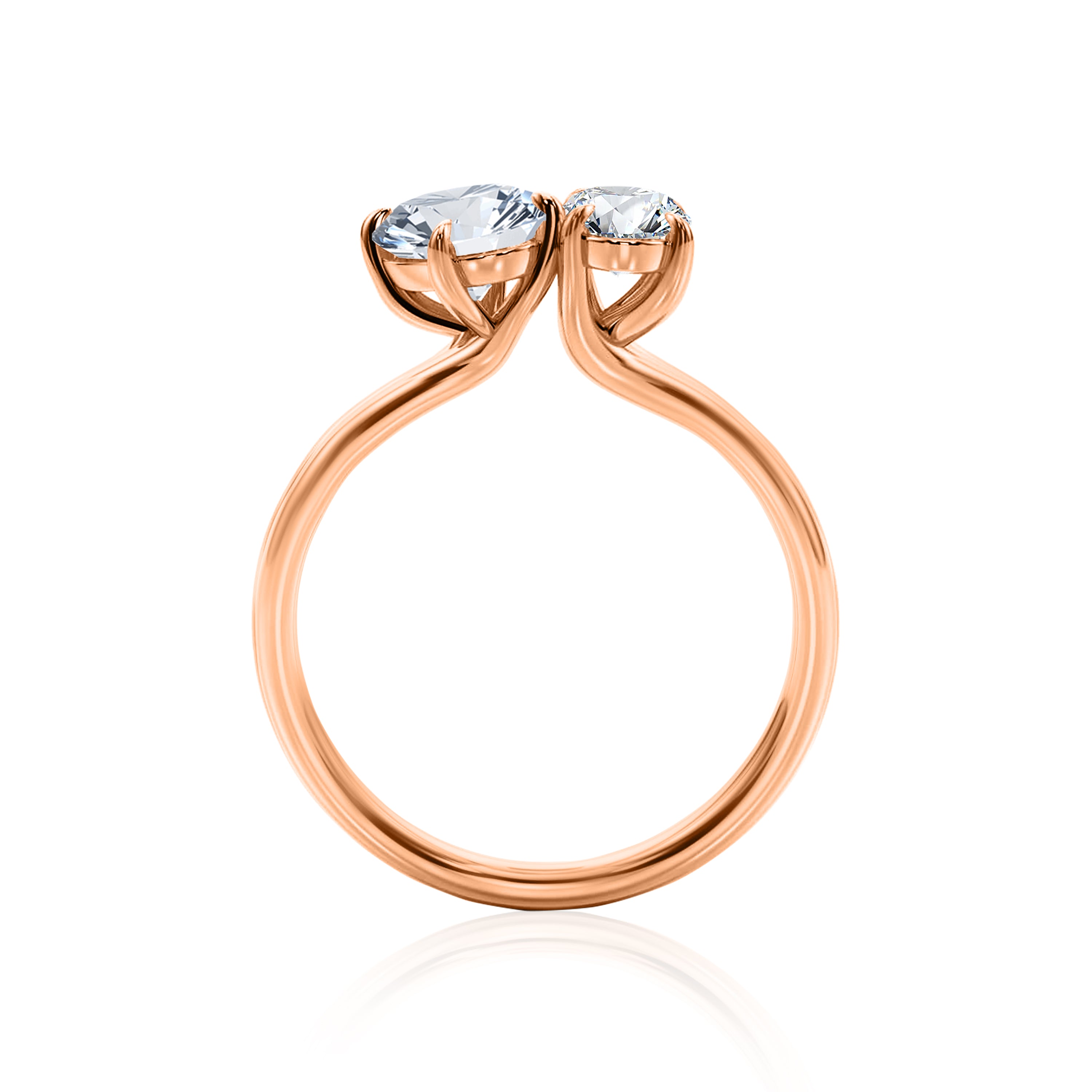 #Metal_14K Rose Gold#Shape_Oval