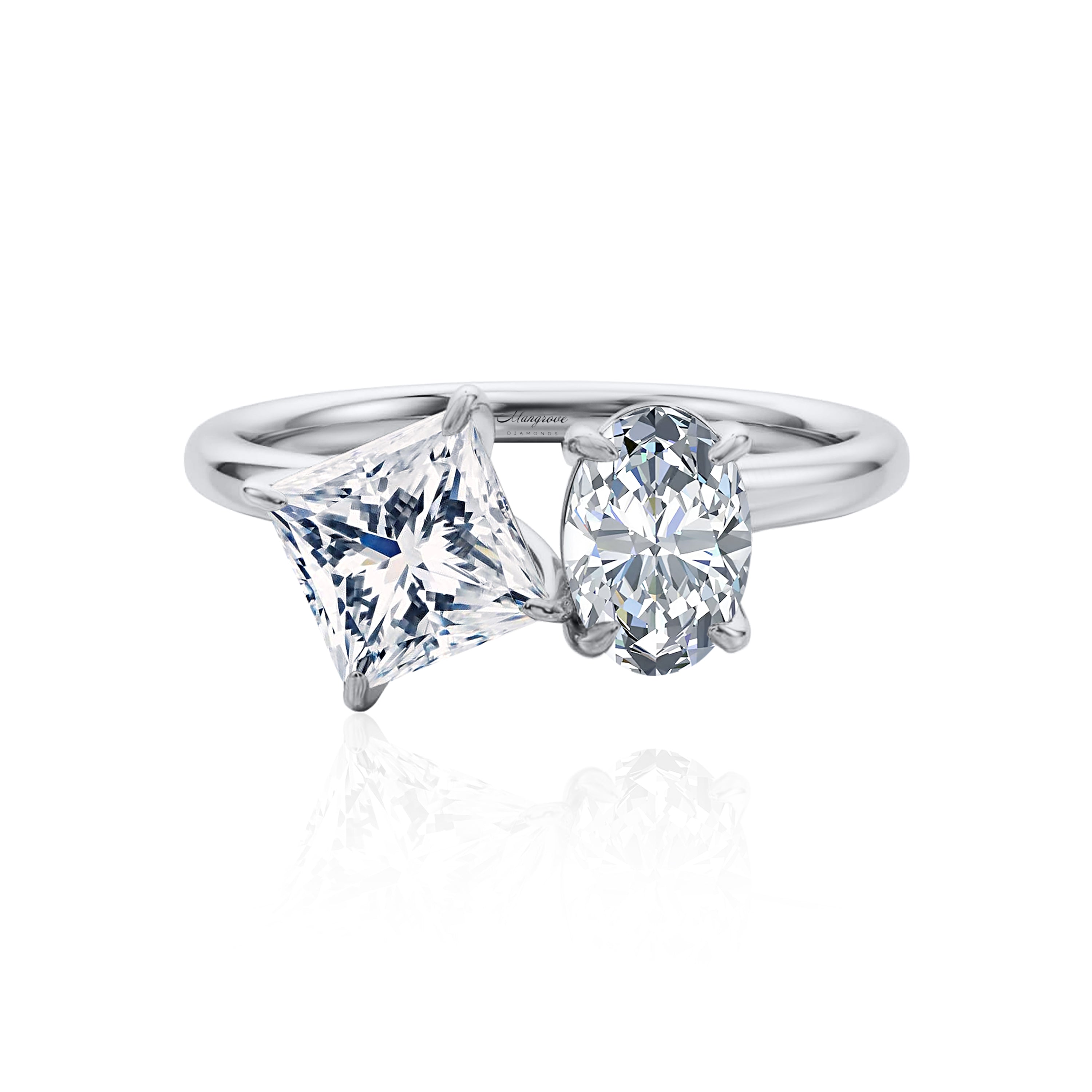 #Metal_14K White Gold#Shape_Princess#Metal_18K White Gold#Metal_Platinum