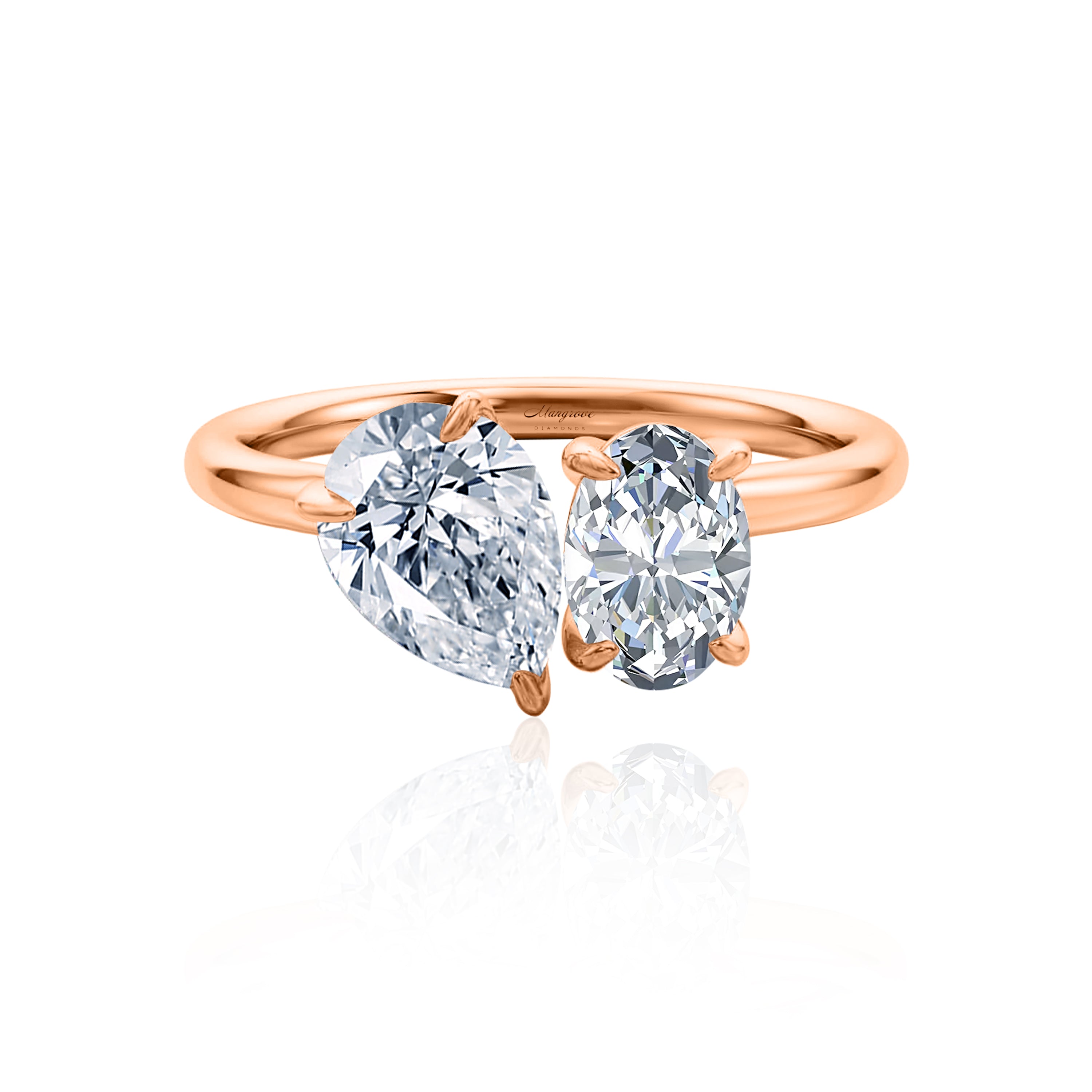 #Metal_14K Rose Gold#Shape_Pear