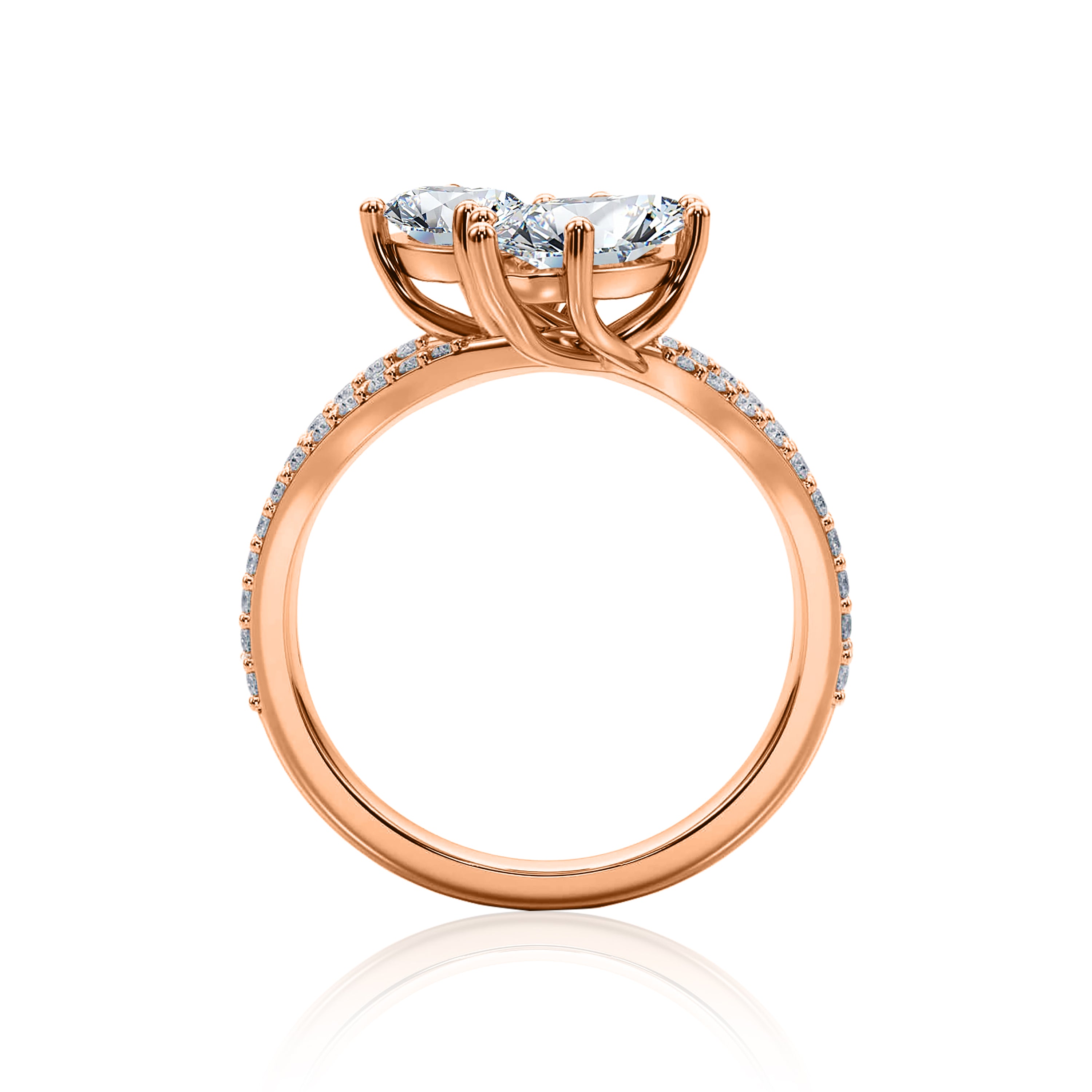 #Metal_14K Rose Gold#Shape_Marquise