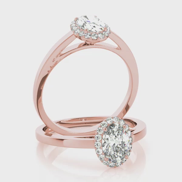 #Metal_14K Rose Gold#Prong_Standard#Shape_Oval