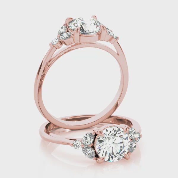 #Metal_14K Rose Gold#Shape_Oval