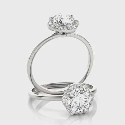 #Metal_14K White Gold#Prong_Standard#Shape_Round#Metal_18K White Gold