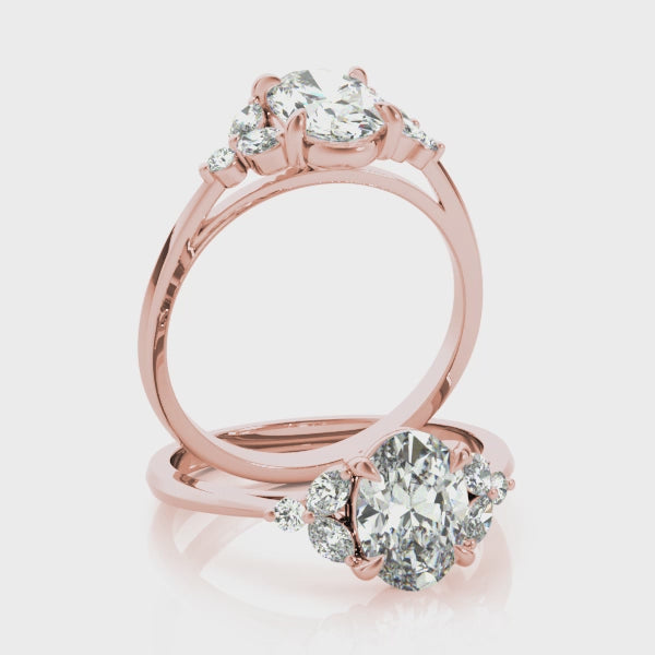 #Metal_14K Rose Gold#Shape_Round