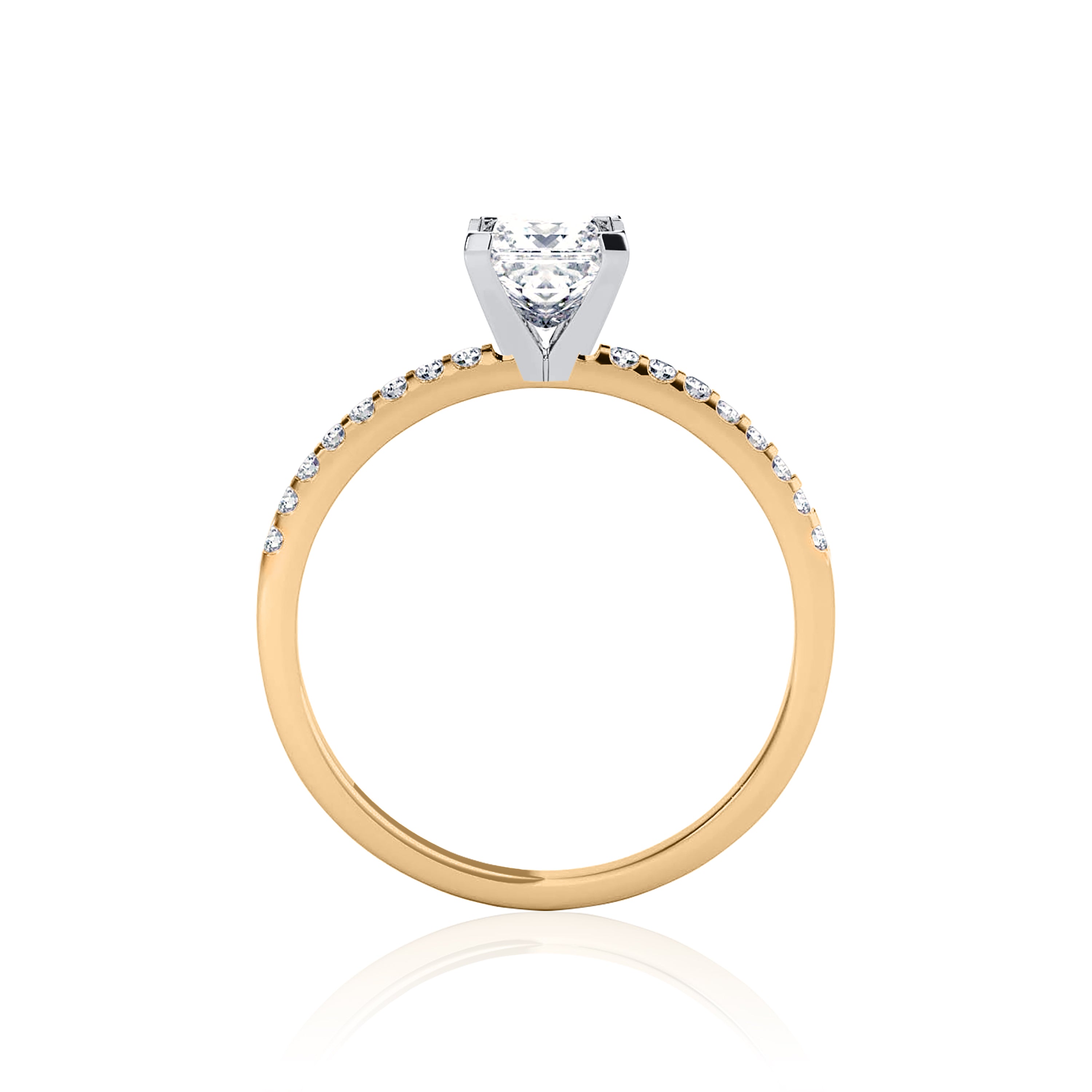 #Metal_14K Yellow Gold#Shape_Princess#Metal_18K Yellow Gold