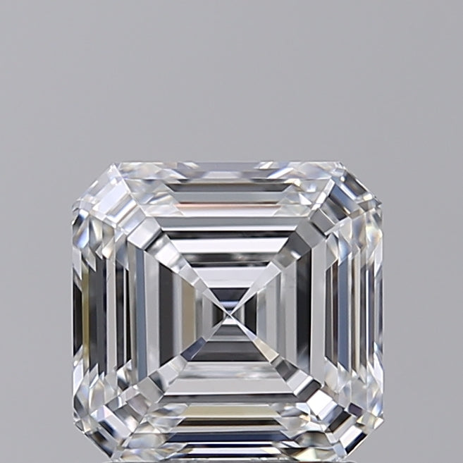 SQUARE Emerald Lab Created Diamond