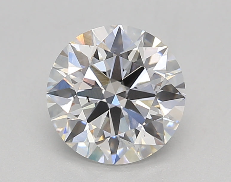 Round Lab Created Diamond