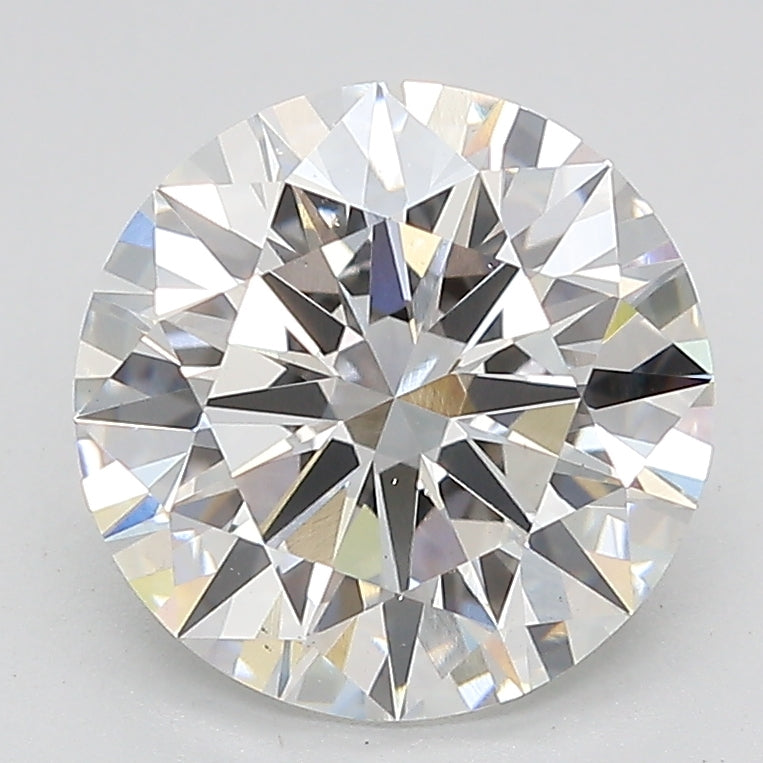 Round Lab Created Diamond