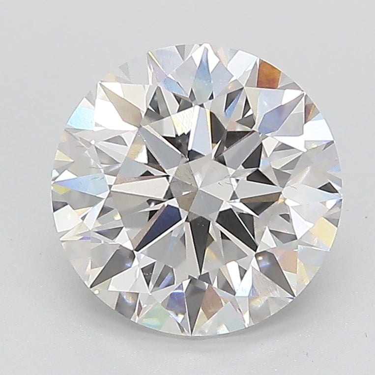 Round Lab Created Diamond