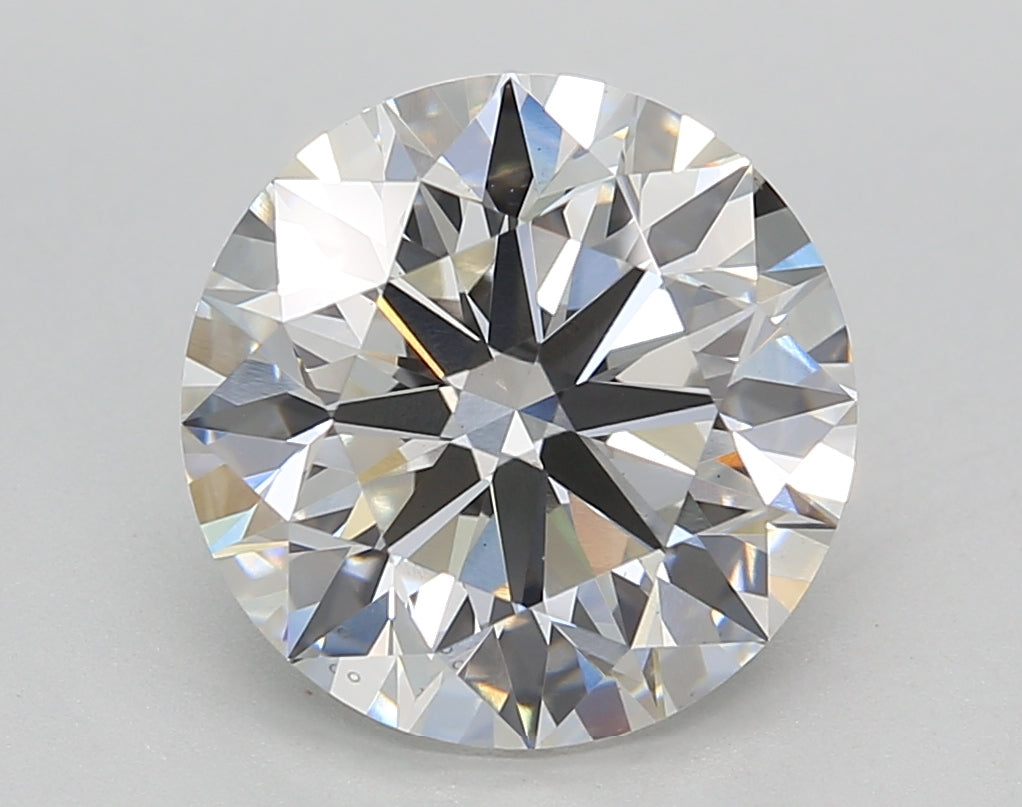 Round Lab Created Diamond