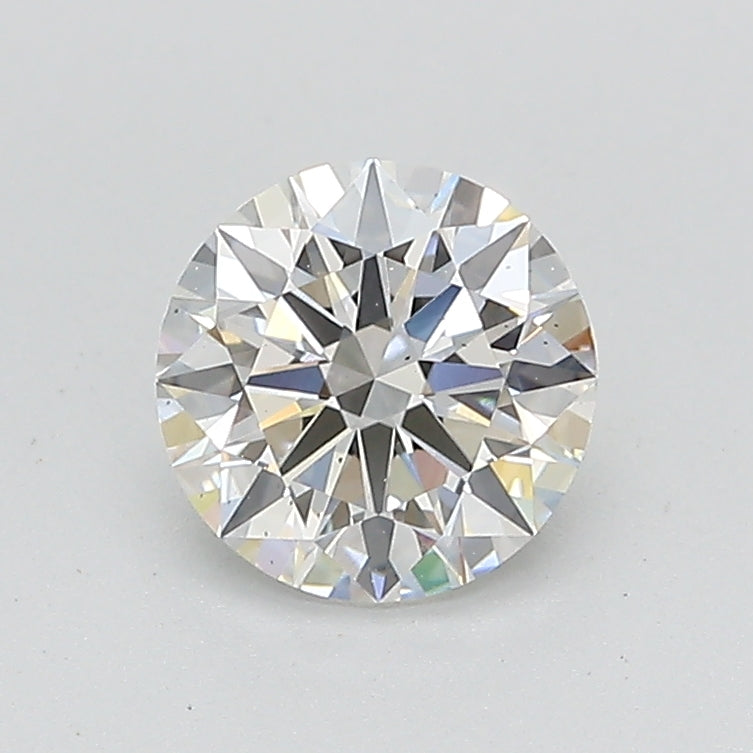 Round Lab Created Diamond