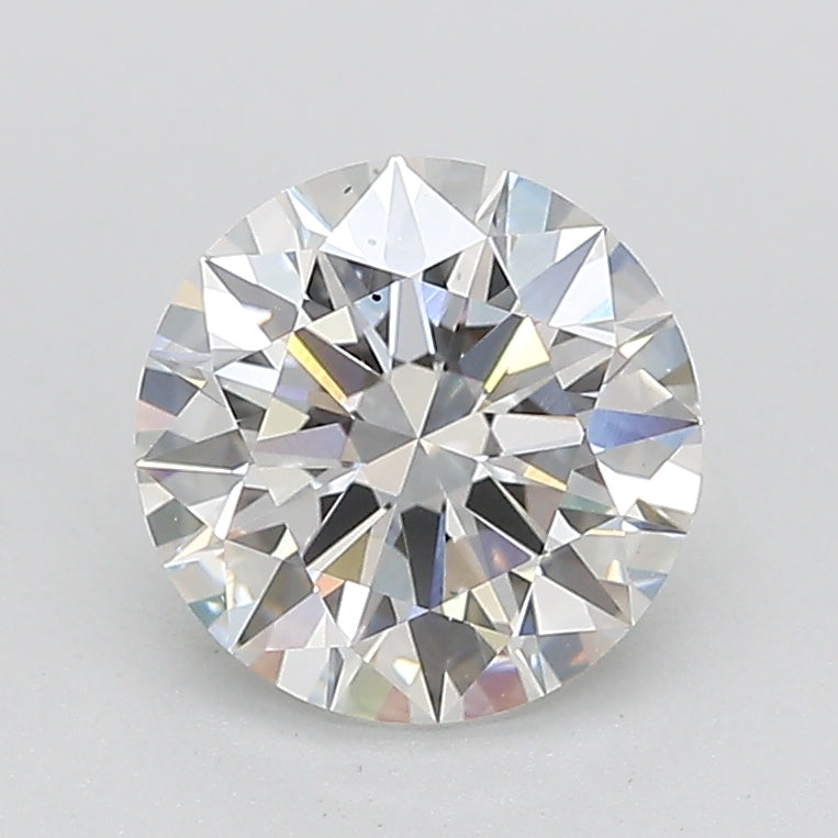 Round Lab Created Diamond