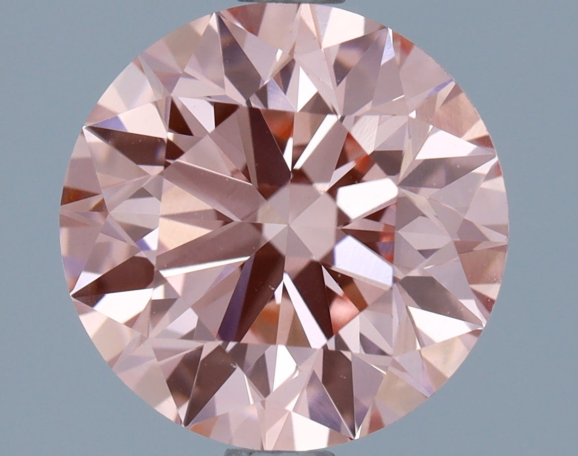 Round Lab Created Diamond