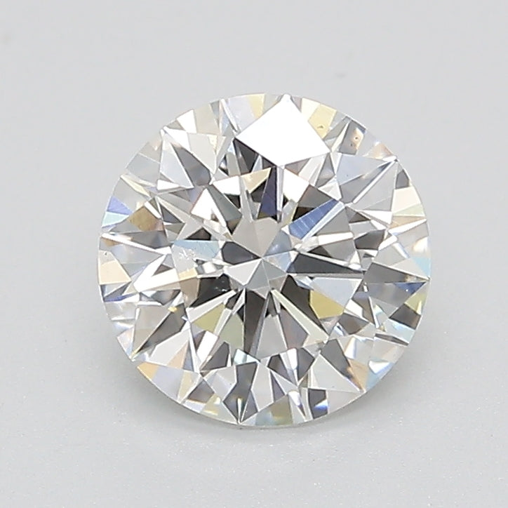 Round Lab Created Diamond