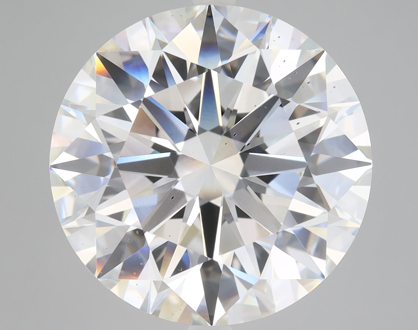 Round Lab Created Diamond