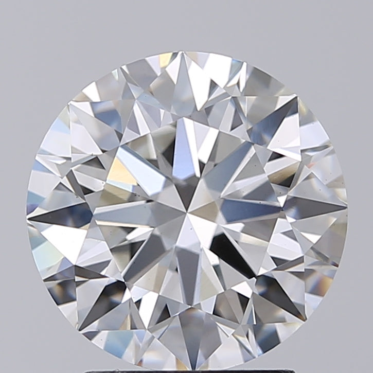 Round Lab Created Diamond