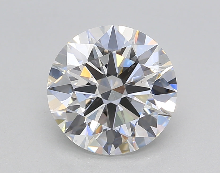 Round Lab Created Diamond