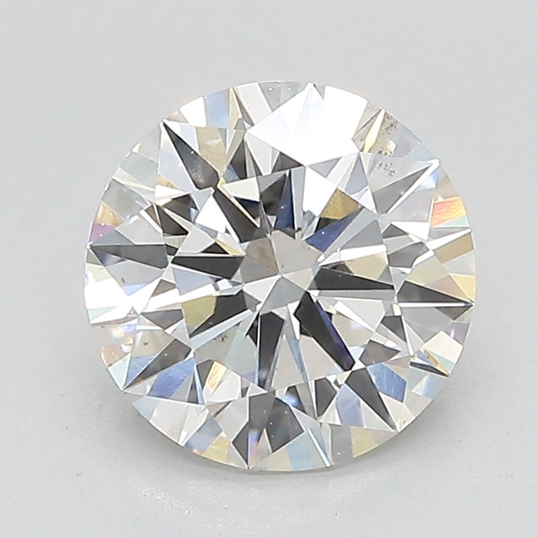 Round Lab Created Diamond