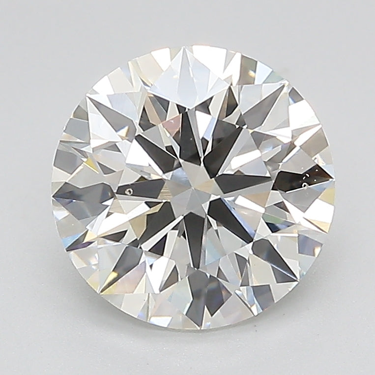 Round Lab Created Diamond