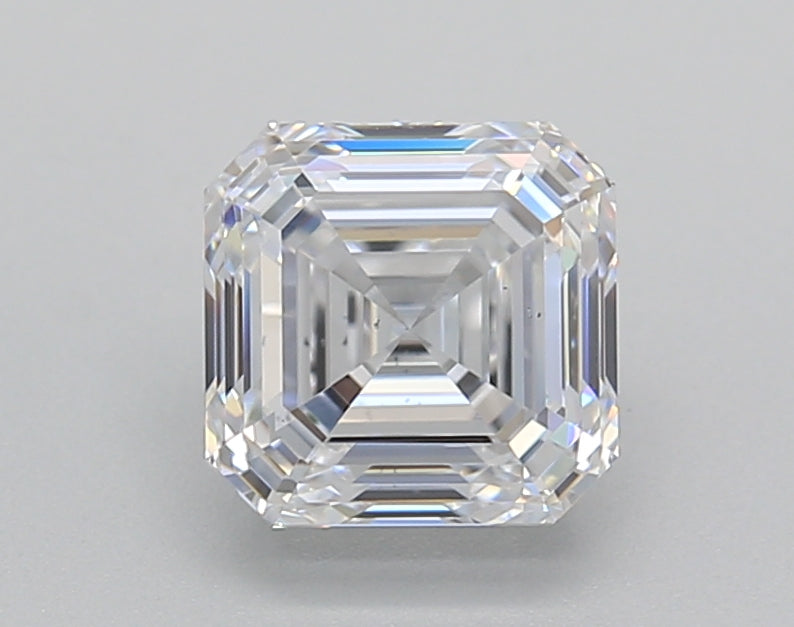 SQUARE Emerald Lab Created Diamond