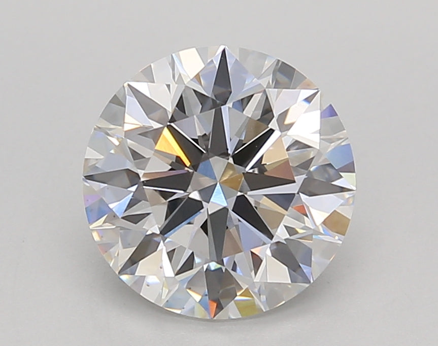 Round Lab Created Diamond