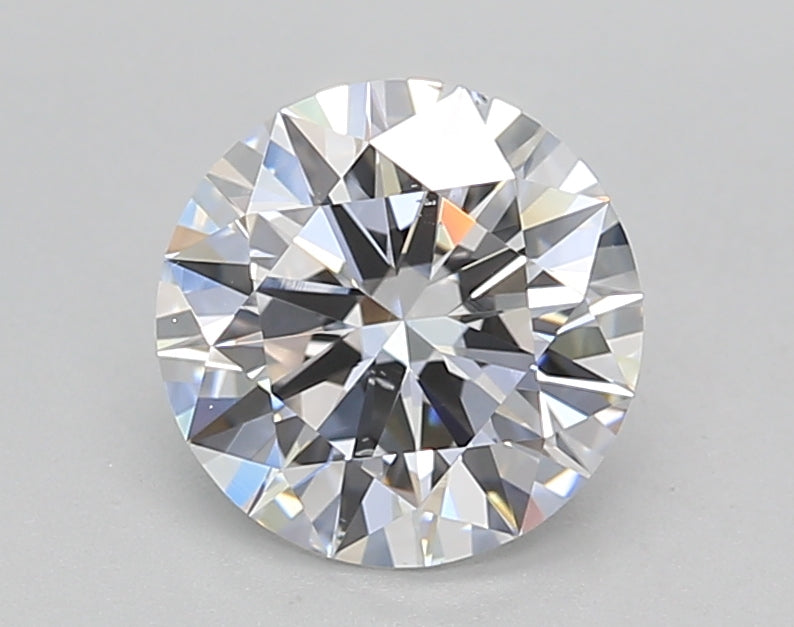 Round Lab Created Diamond