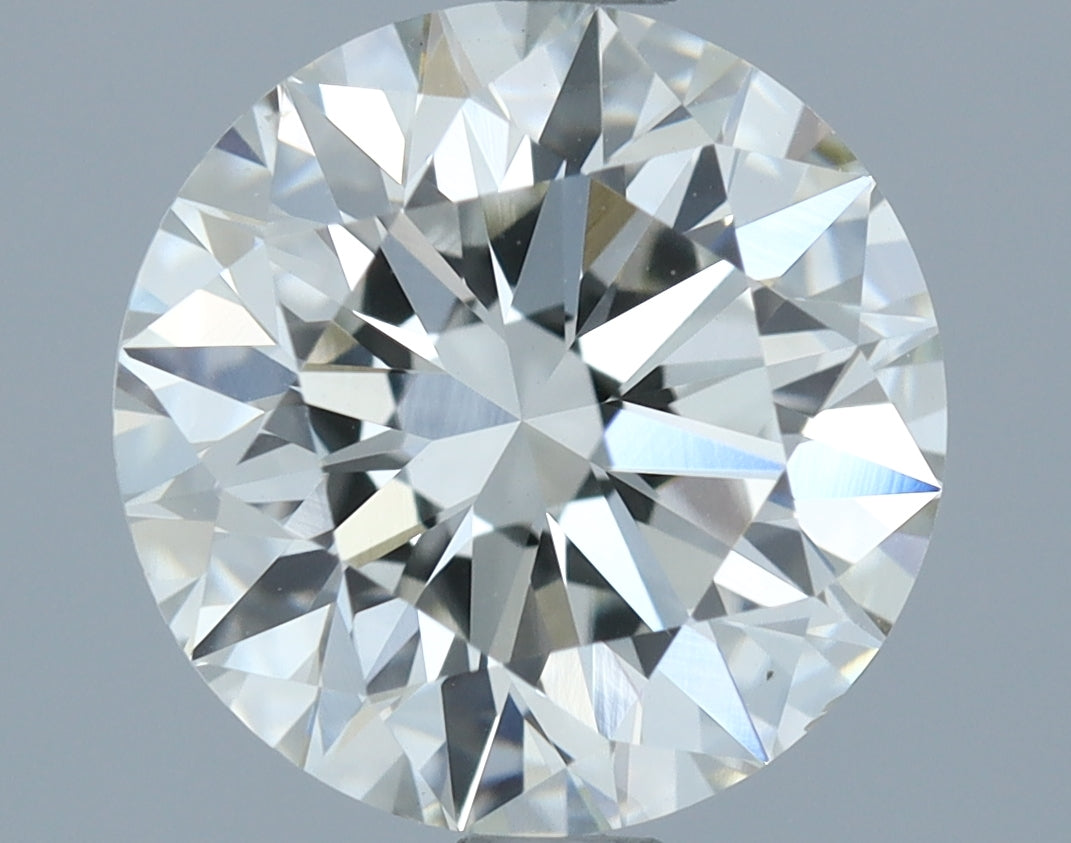 Round Lab Created Diamond