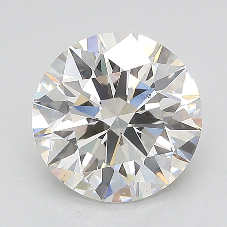 Round Lab Created Diamond