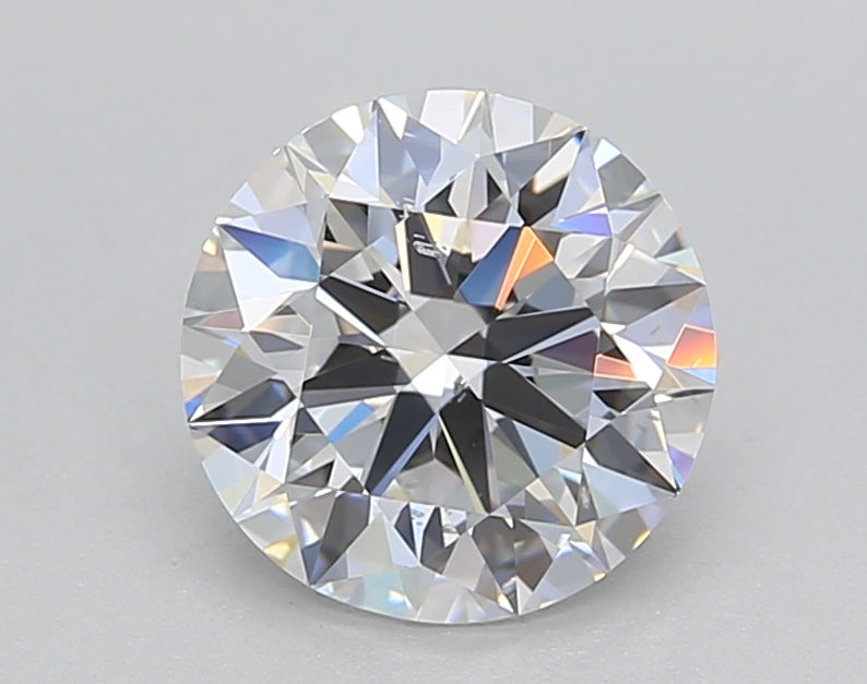 Round Lab Created Diamond