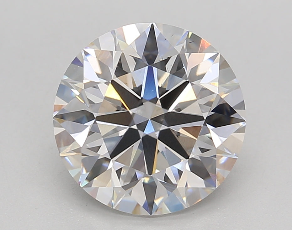 Round Lab Created Diamond