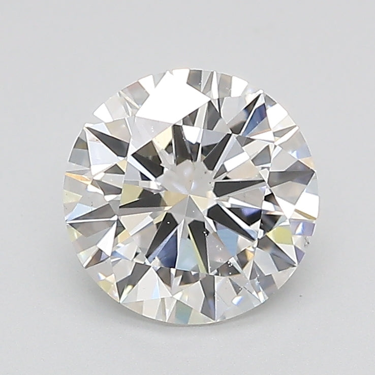 Round Lab Created Diamond