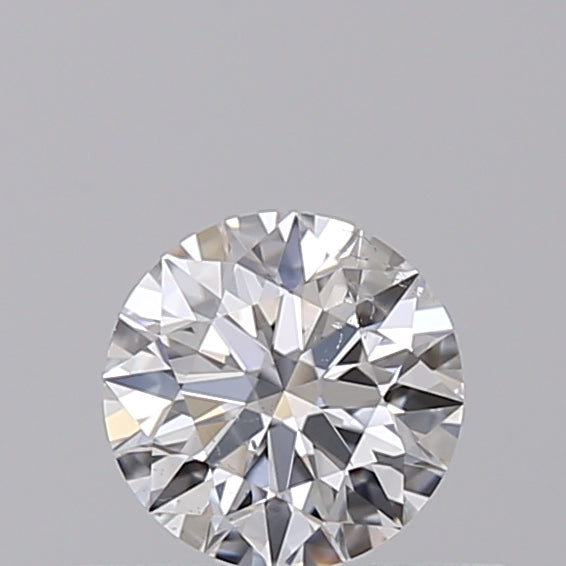 Round Lab Created Diamond