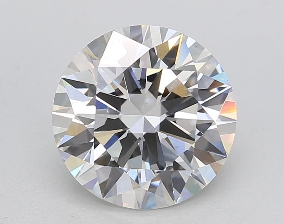 Round Lab Created Diamond