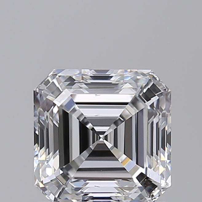 SQUARE Emerald Lab Created Diamond