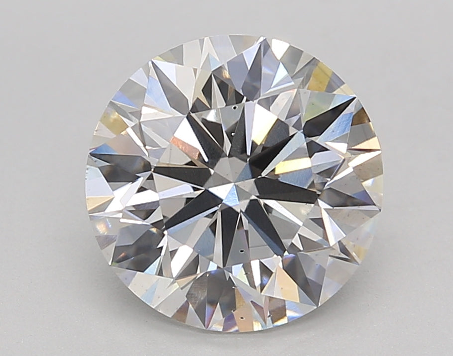 Round Lab Created Diamond