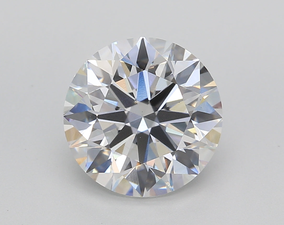 Round Lab Created Diamond