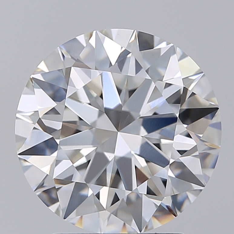 Round Lab Created Diamond