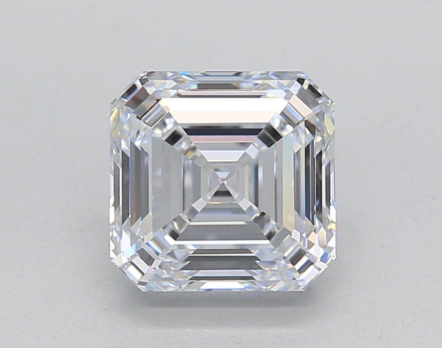 SQUARE Emerald Lab Created Diamond