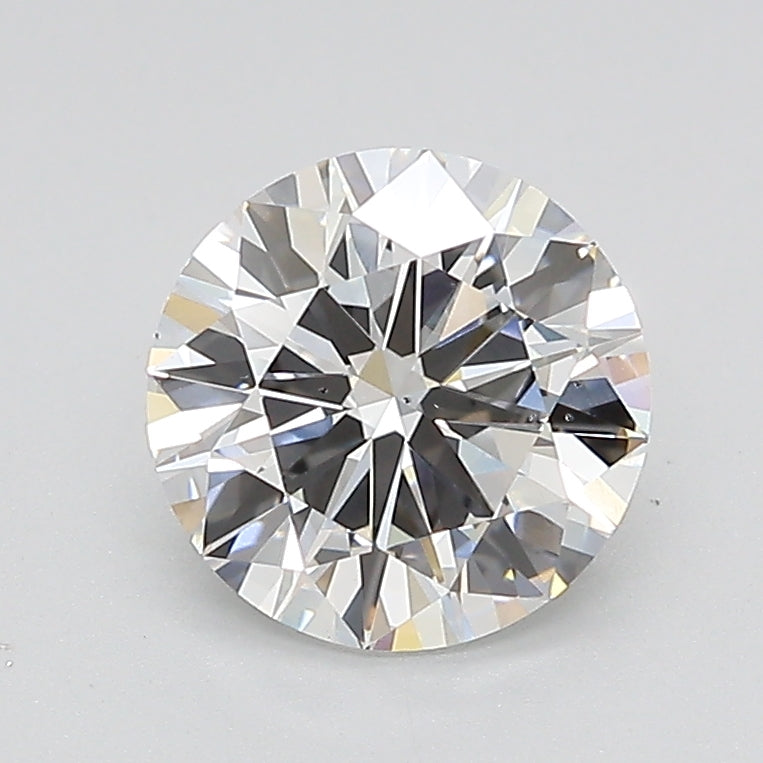 Round Lab Created Diamond