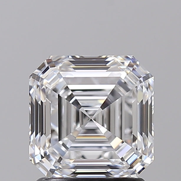 SQUARE Emerald Lab Created Diamond