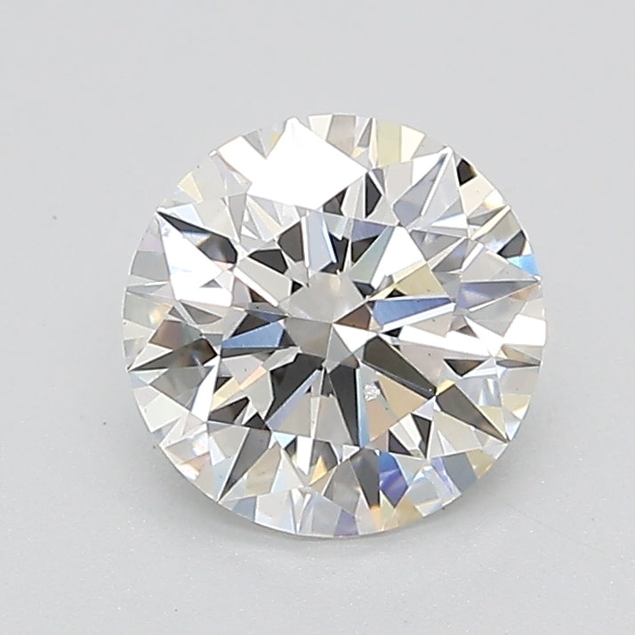 Round Lab Created Diamond