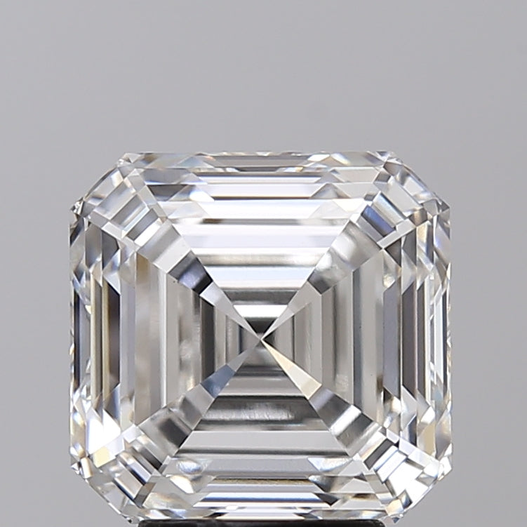 SQUARE Emerald Lab Created Diamond