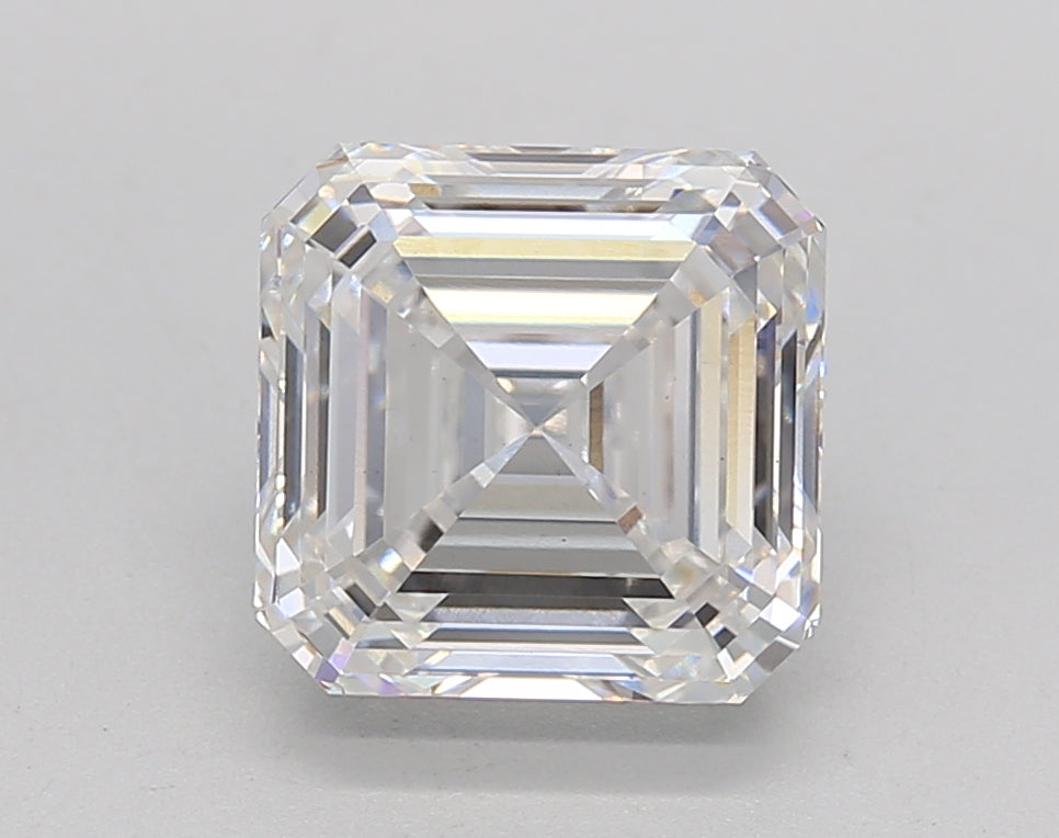 SQUARE Emerald Lab Created Diamond