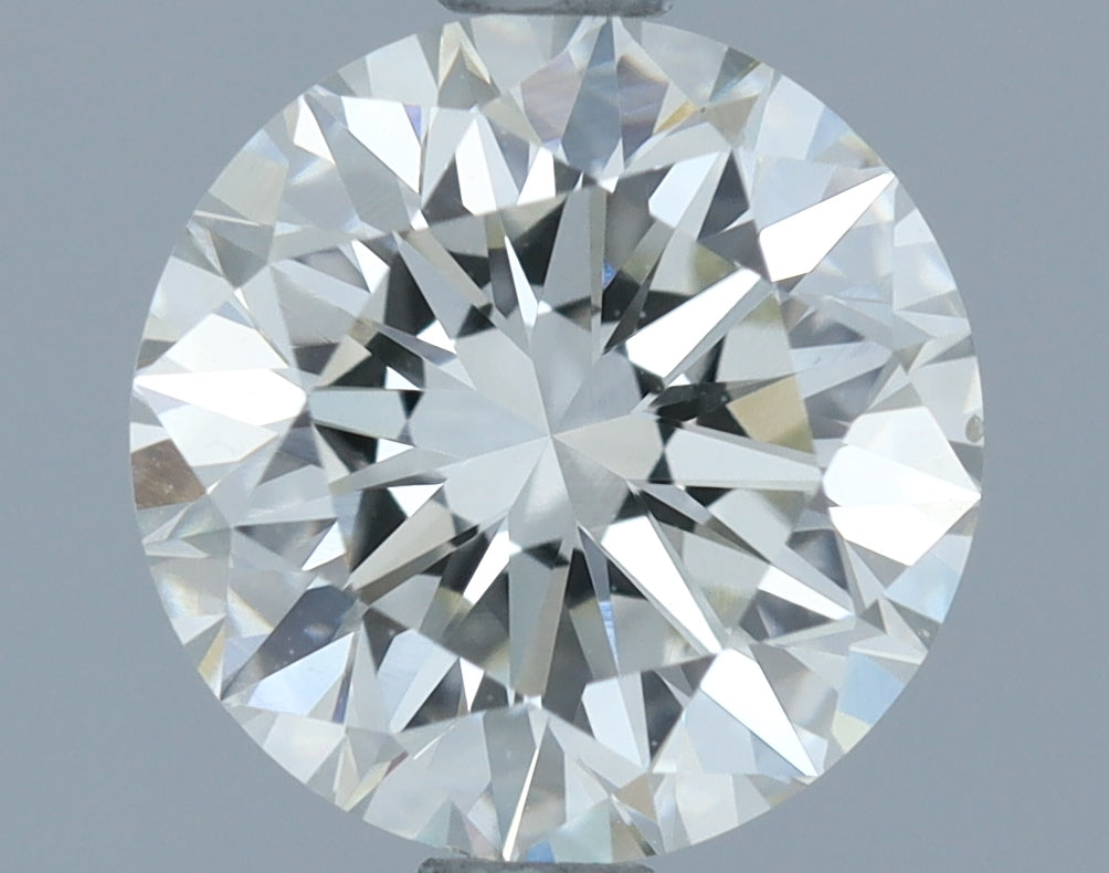 Round Lab Created Diamond