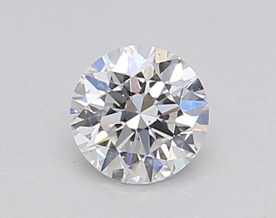 Round Lab Created Diamond