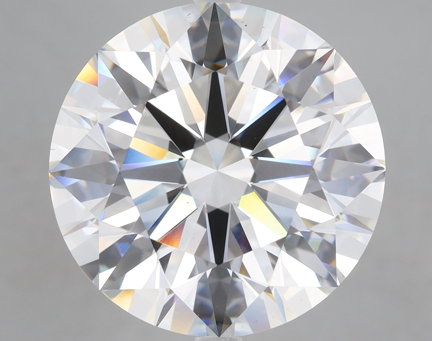 Round Lab Created Diamond