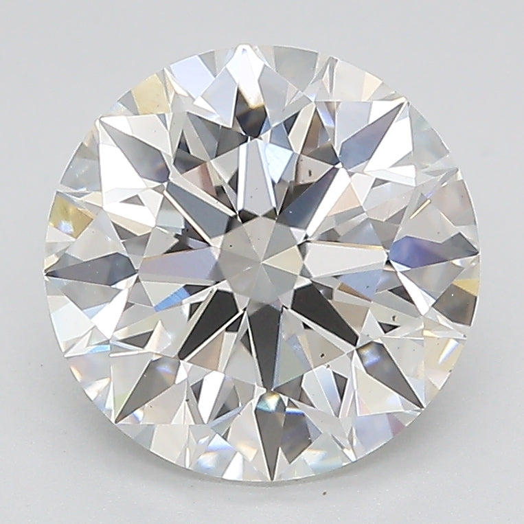 Round Lab Created Diamond