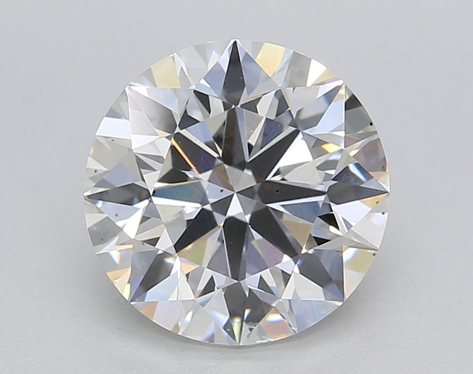 Round Lab Created Diamond